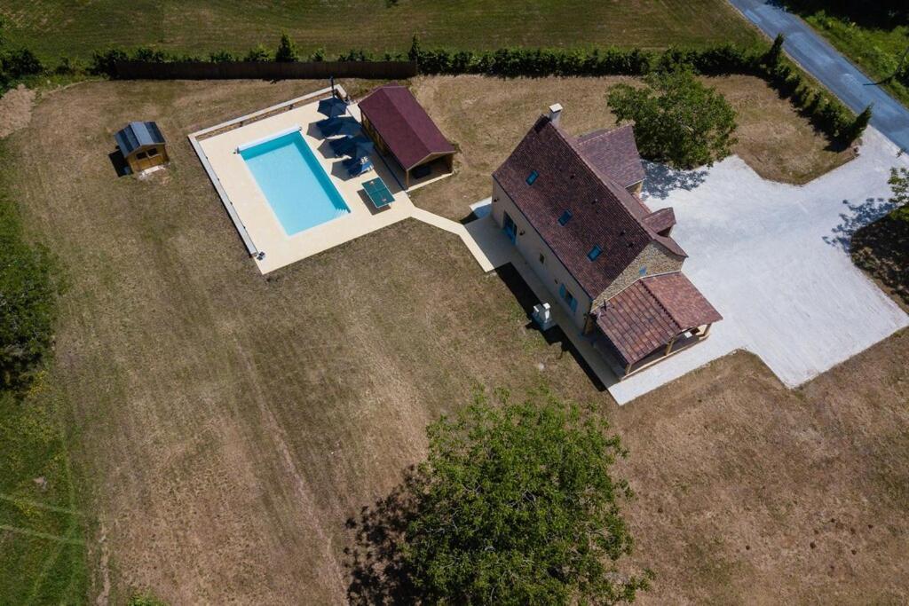 Luxury 3 Bed Home With Heated Swimming Pool Air Con And Boules Pitch Salignac-Eyvigues Экстерьер фото